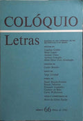 COLÓQUIO LETRAS, N.º 66, MARÇO 1982.
