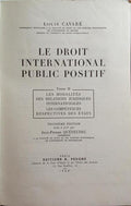 LE DROIT INTERNATIONAL PUBLIC POSITIF. [VOL. II]