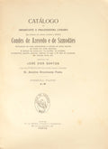 CATÃLOGO DA IMPORTANTE E PRECIOSISSIMA LIVRARIA QUE PERTENCEU AOS NOTÃVEIS ESCRITORES E BIBLIOFILOS CONDES DE AZEVEDO E DE SAMODÃƒES. [2 VOLS.]