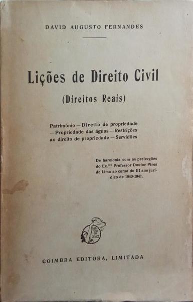 LIÃ‡Ã•ES DE DIREITO CIVIL.