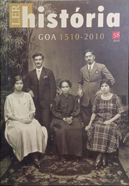LER HISTÓRIA, N.º 58, 2010. GOA 1510-2010.
