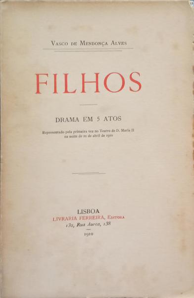 MENDONÇA ALVES. (Vasco de) FILHOS.