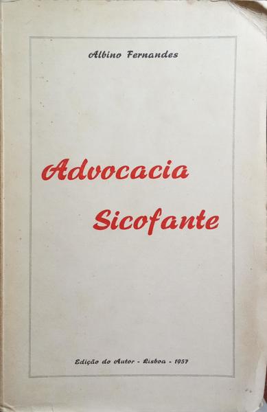 ADVOCACIA SICOFANTE.