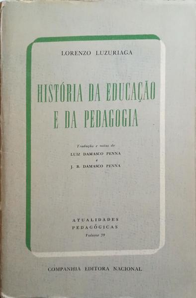 HISTÃ“RIA DA EDUCAÃ‡ÃƒO E DA PEDAGOGIA.