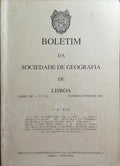 BOLETIM DA SOCIEDADE DE GEOGRAFIA DE LISBOA, N.º 1-6, JANEIRO-JUNHO 1988.