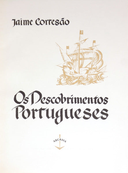 CORTESÃO. (Jaime) OS DESCOBRIMENTOS PORTUGUESES. [2 VOLS. C/CAIXA]