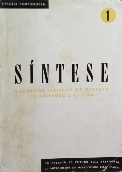 SÍNTESE, N.º 1 - N.º 3. [EDIÇÃO PORTUGUESA. 2 VOLS.]