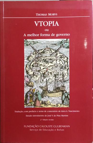 VTOPIA OU A MELHOR FORMA DE GOVERNO. [2.Âª EDIÃ‡ÃƒO]