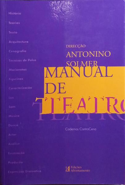 MANUAL DE TEATRO. [5.Âª EDIÃ‡ÃƒO]