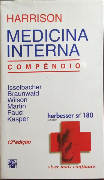 HARRISON, MEDICINA INTERNA. [13.Âª EDIÃ‡ÃƒO - C/SOBRECAPA]