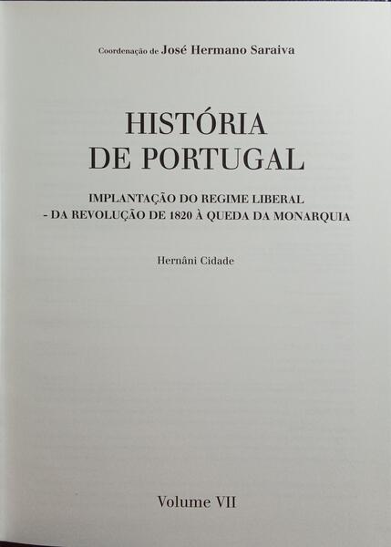 IMPLANTAÃ‡ÃƒO DO REGIME LIBERAL - DA REVOLUÃ‡ÃƒO DE 1820 Ã€ QUEDA SA MONARQUIA.