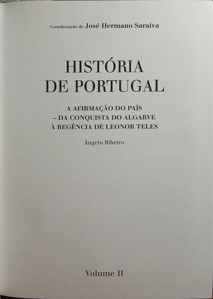 A AFIRMAÃ‡ÃƒO DO PAÃS - DA CONQUISTA DO ALGARVE Ã€ REGÃŠNCIA DE LEONOR TELES.