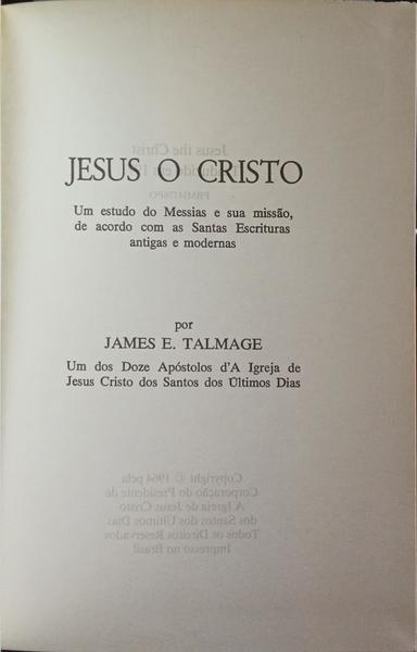 JESUS O CRISTO.