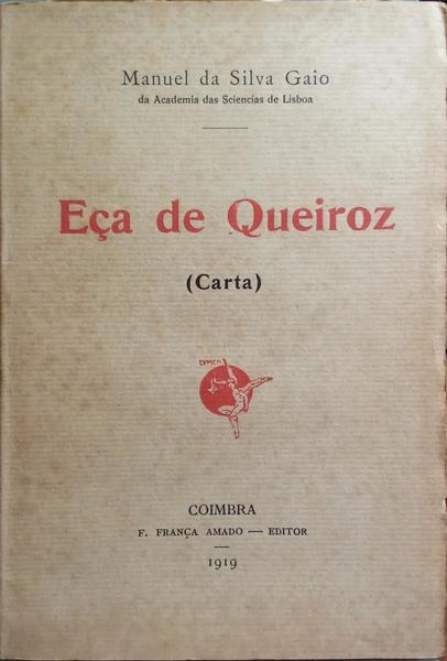 EÇA DE QUEIROZ, CARTA.