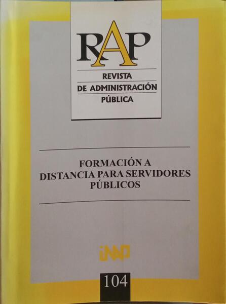 FORMACIÓN A DISTANCIA PARA SERVIDORES PÚBLICOS.