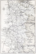 DISTRITOS DE PORTUGAL CONTINENTAL. [MAPAS]