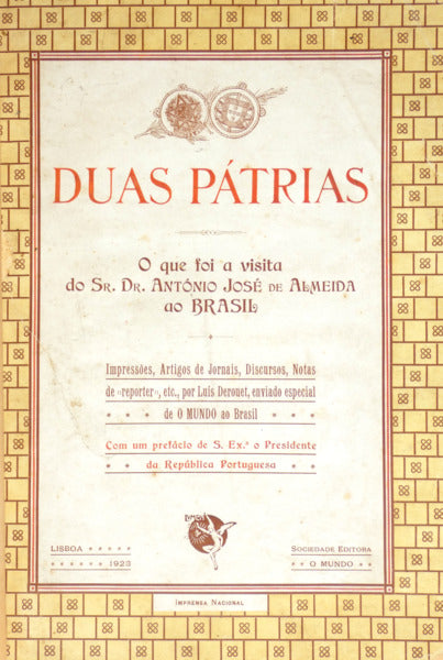 DEROUET. (Luís) DUAS PÁTRIAS.