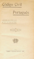 CÃ“DIGO CIVIL PORTUGUÃŠS. [11.Âª EDIÃ‡ÃƒO, 1924]