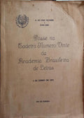 LIRA TAVARES. (Aurélio de) e Ivan Lins. POSSE NA CADEIRA NÚMERO VINTE DA ACADEMIA BRASILEIRA DE LETRAS.