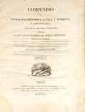CASADO GERALDES. (Joaquim Pedro Cardoso) COMPENDIO DE GEOGRAFIA-HISTORICA ANTIGA E MODERNA, E CHRONOLOGIA, PARA USO DA MOCIDADE PORTUGUEZA.