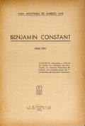 BARROS LINS. (Ivan Monteiro de) BENJAMIN CONSTANT, 1836-1891.