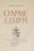SOUSA. (Arlindo de) O NOME LISBOA.