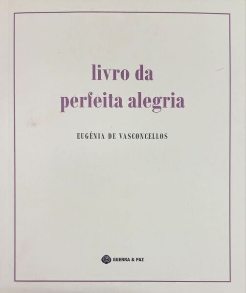 LIVRO DA PERFEITA ALEGRIA.