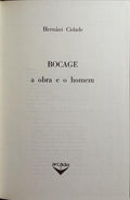 BOCAGE, A OBRA E O HOMEM. [4.Âª EDIÃ‡ÃƒO - ENCADERNADO]