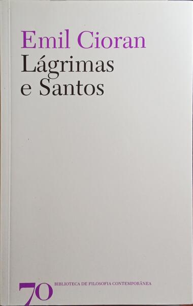 LÃGRIMAS E SANTOS.