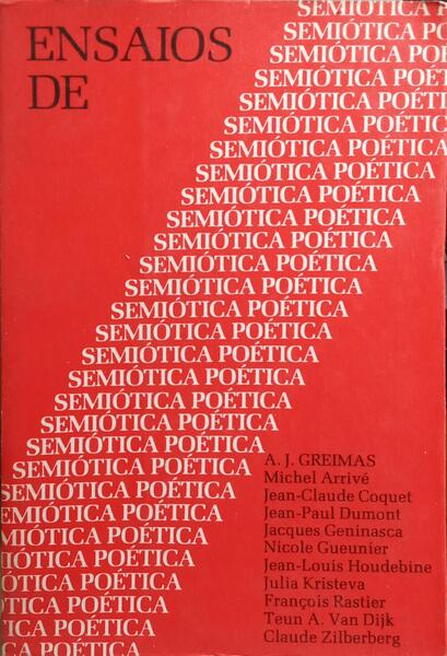 ENSAIOS DE SEMIÃ“TICA POÃ‰TICA.