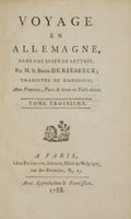 VOYAGE EN ALLEMAGNE, DANS UNE SUITE DE LETTRES,