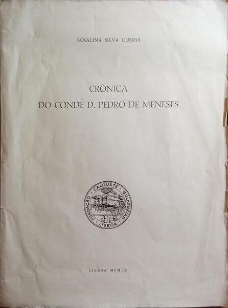 CRÃ“NICA DO CONDE D. PEDRO DE MENESES.