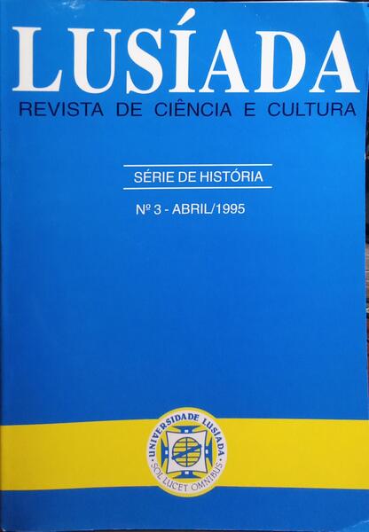 LUSÃADA, REVISTA DE CIÃŠNCIA E CULTURA, N.Âº 3, ABRIL 1995.