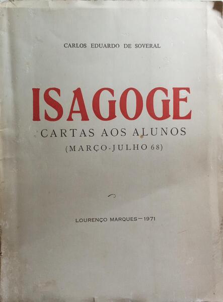 ISAGOGE, CARTAS AOS ALUNOS.