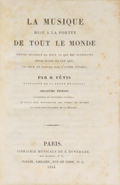 LA MUSIQUE MISE A LA PORTÃ‰E DE TOUT LE MONDE.