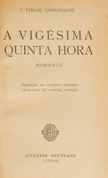 A VIGÃ‰SIMA QUINTA HORA.
