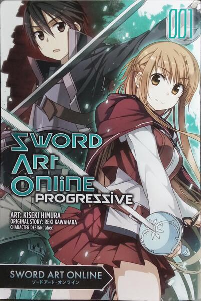 SWORD ART ONLINE, PROGRESSIVE.