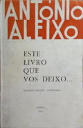 ESTE LIVRO QUE VOS DEIXO... [3.Âª EDIÃ‡ÃƒO]