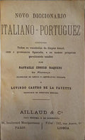 NOVO DICCIONARIO ITALIANO-PORTUGUEZ.