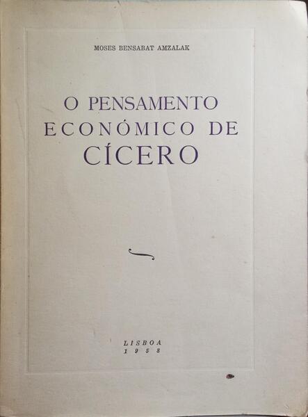 O PENSAMENTO ECONÃ“MOCO DE CÃCERO.