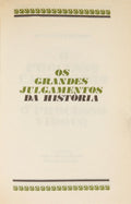 GRANDES (OS) JULGAMENTOS DA HISTÓRIA. [35 VOLS.]