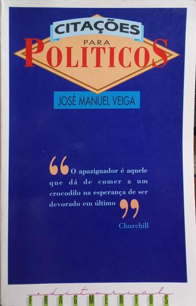 CITAÇÕES PARA POLITICOS.