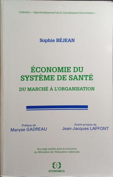 Ã‰CONOMIE DU SYSTÃˆME DE SANTÃ‰.