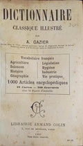 DICTIONNAIRE CLASSIQUE ILLUSTRÃ‰.