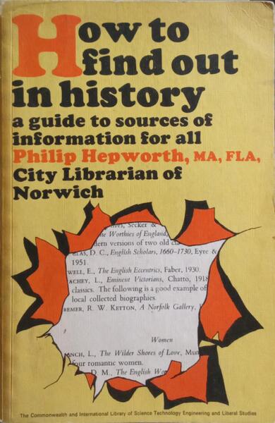 HOW TO FIND OUT IN HISTORY.