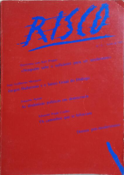 RISCO, N.º 6, VERÃO 1987.