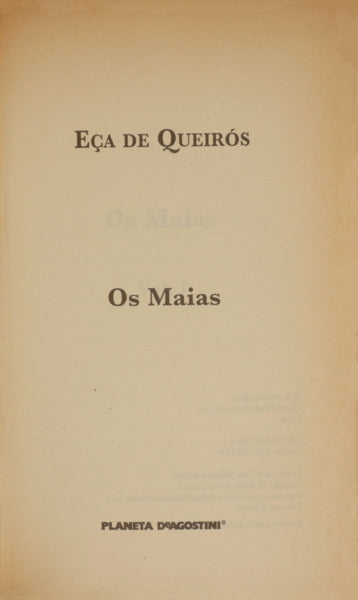 OS MAIAS. [2 VOLS.]