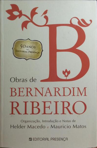 OBRAS DE BERNARDIM RIBEIRO.