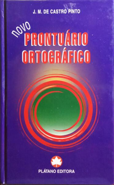 NOVO PRONTUÁRIO ORTOGRÁFICO. [1.ª EDIÇÃO]