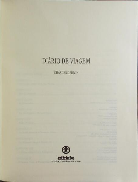 DIÁRIO DE VIAGEM. [1997]